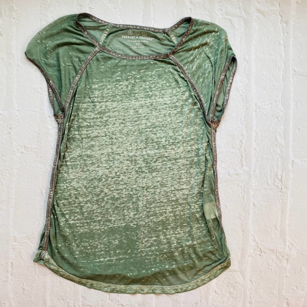 Threads 4 Thought Organic Cotton T Shirt Women XS